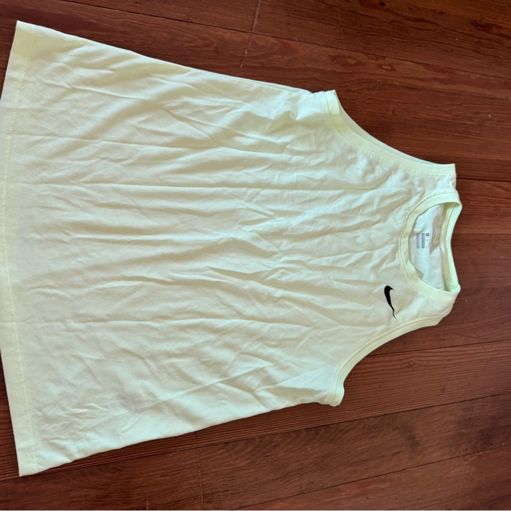 Nike Light Yellow Dri-FIT Tee